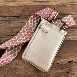 Telefoontasje marken champagne