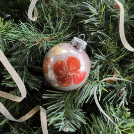 Kerstbal handmade middel nr 41