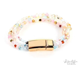 Dames armband Naomi multicolor