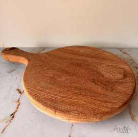 Tapas/borrel plank rond 28 cm