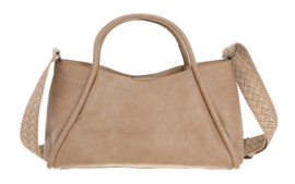 Schoudertas Tivoli taupe