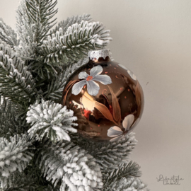 Kerstbal koper 2 groot