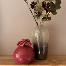 Kieke vaas paars/roze