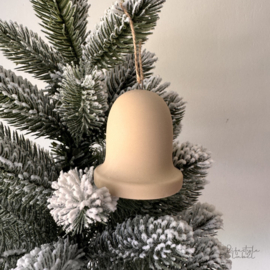 Kerstklok beige