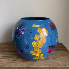 Handbeschilderde vaas Tamara