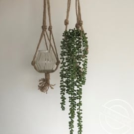 Macramé plantenhanger