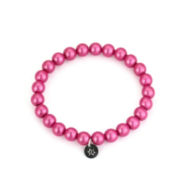 Dames kralenarmband lilac