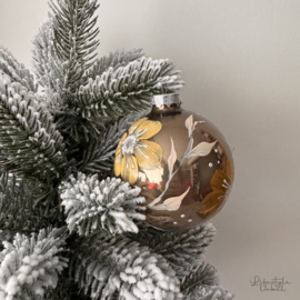 Kerstbal champagne 1 groot