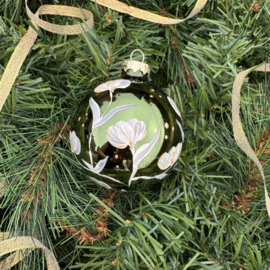 Kerstbal handmade middel nr 11.