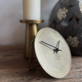 Antiek brons swirl klok