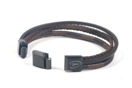 Heren armband camel Lucas
