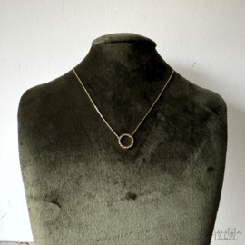 Ketting goud cirkel