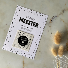 Kadootje meester