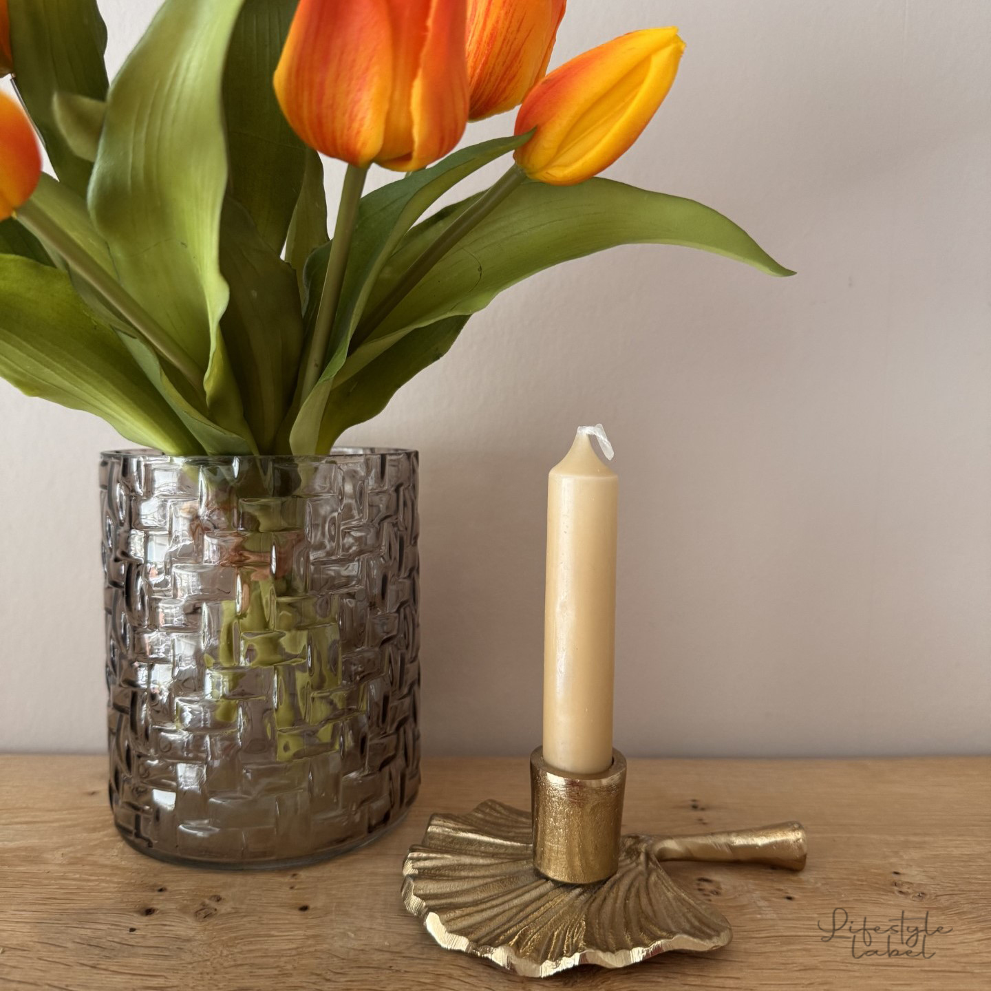 Kaarsen kandelaar fleur