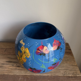 Handbeschilderde vaas Tamara