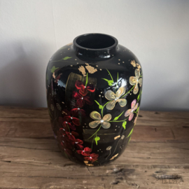 Handbeschilderde vaas Eva
