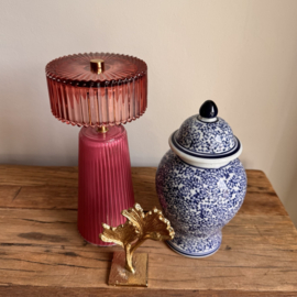 Led lampje Nola burgundy