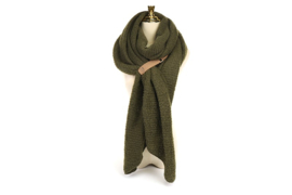 Sjaal Saalbach dark green