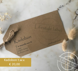 Kadobon 20 euro
