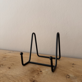 Metalen zwarte tegel standaard