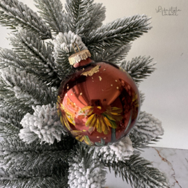Kerstbal koper 2 groot