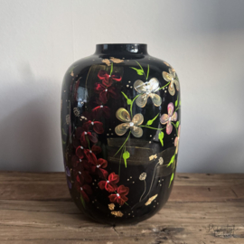 Handbeschilderde vaas Eva