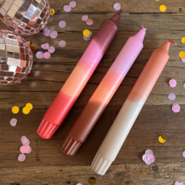 Dinerkaars dip dye kleur