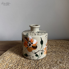 Handbeschilderd vaasje Pip