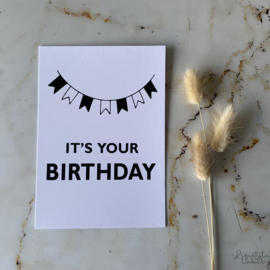 It's your birthday