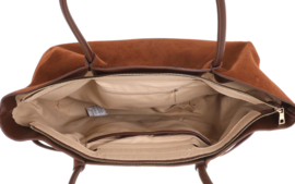 Schoudertas Cambridge Cognac