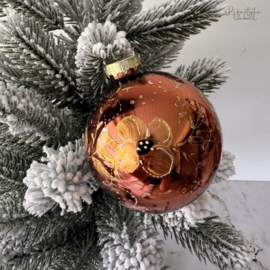 Kerstbal koper 3 groot