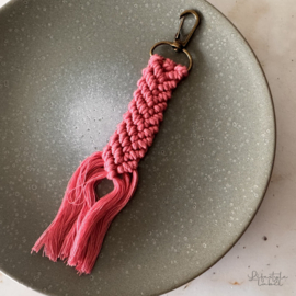 Sleutelhanger bronx roze