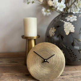 Antiek brons swirl klok