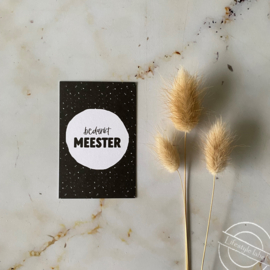 Kadolabel meester