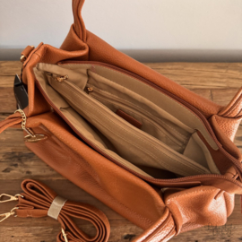 Handtas cognac
