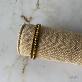 Armband setje goud/geel