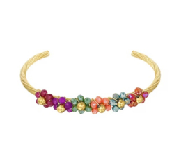 Bloom bangle armband multi