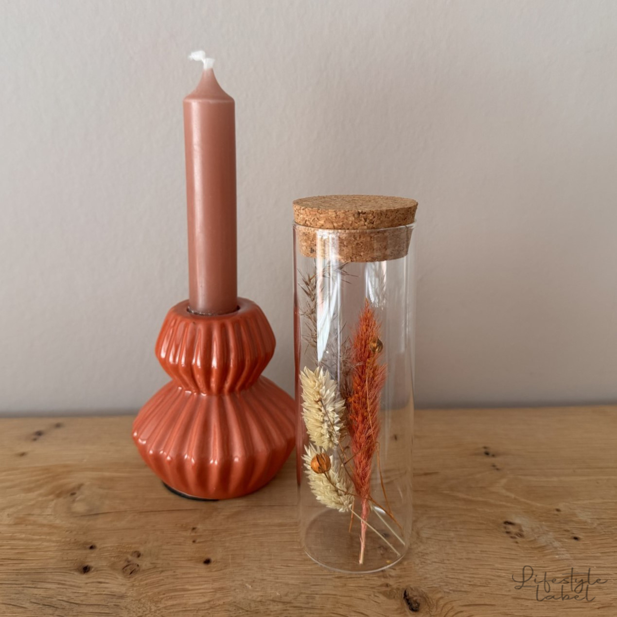 Flesje droogbloemen 2
