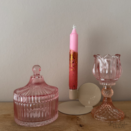 Bonbon schaaltje roze