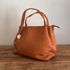 Handtas cognac