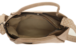 Schoudertas Tivoli taupe