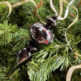 Kerstbal handmade pegel nr 27