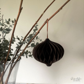 Kerstboom ornament bruin