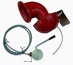 Bullhorn met toon kabel