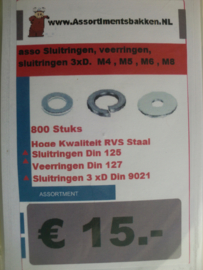 Assortiment RVS Ringen