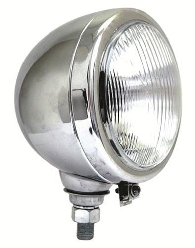 koplamp 160 mm chroom