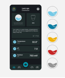 Ondilo Ico Spa V2 voor Chloor Spas incl monitoring en ondersteuning