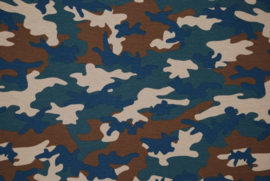Scrunchie Camouflage Forrest