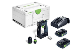 Festool CXS 18 C 3,0-Plus Accu Schroefboormachine 18V 3.0Ah in Systainer - 576883