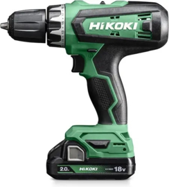 Hikoki DS18DFWCZ | Accu boor-schroefmachine | 18 V | 2.0 Ah | 53 Nm | incl. accu's en lader | kunststof koffer
